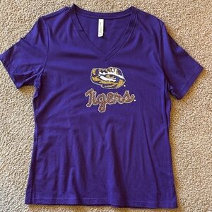 Bella Canvas LSU Short Sleeve Tee